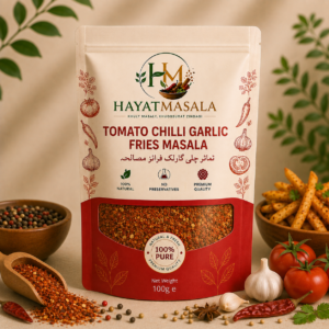 Tomato Chilli Garlic Fries Masala